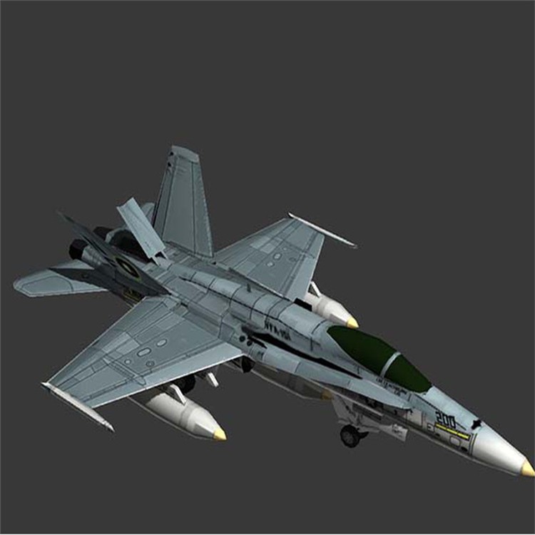 香格里拉3D舰载战斗机模型